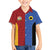 Custom British Lions Australia Western Force Family Matching Short Sleeve Bodycon Dress and Hawaiian Shirt Sporty Style