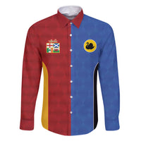 Custom British Lions Australia Western Force Family Matching Tank Maxi Dress and Hawaiian Shirt Sporty Style