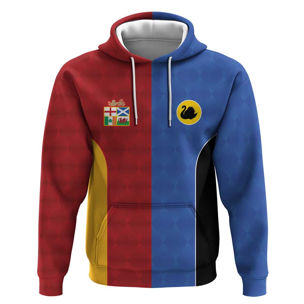 Custom British Lions Australia Western Force Hoodie Sporty Style
