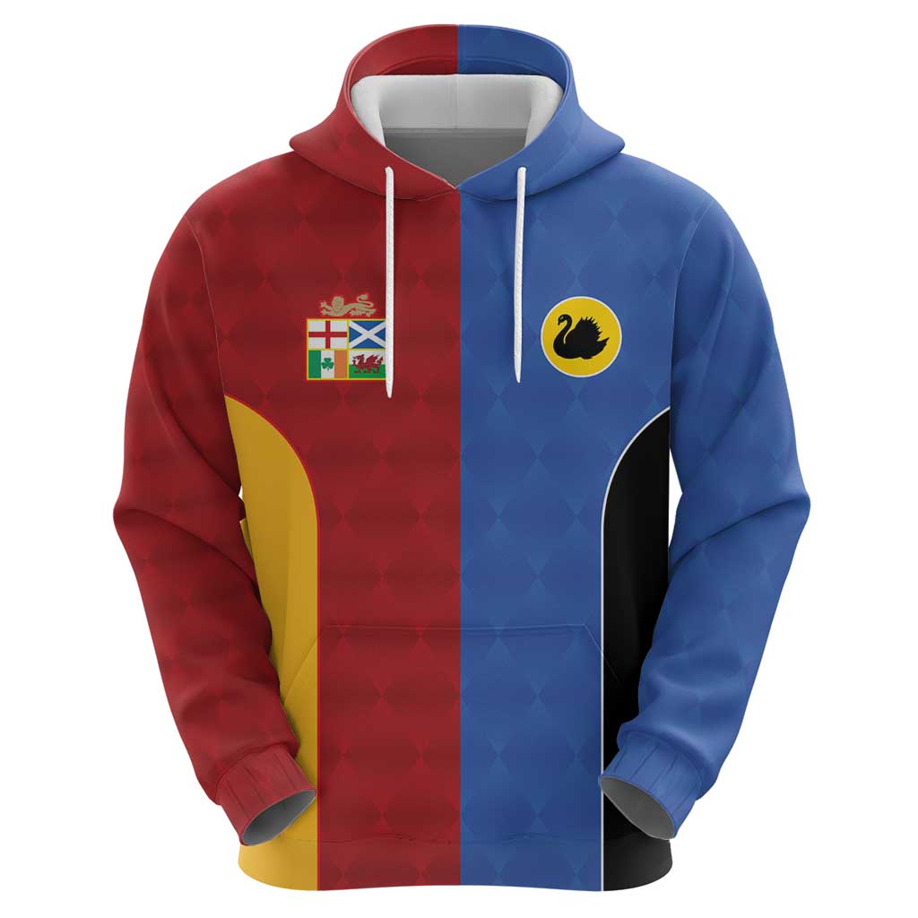 Custom British Lions Australia Western Force Hoodie Sporty Style