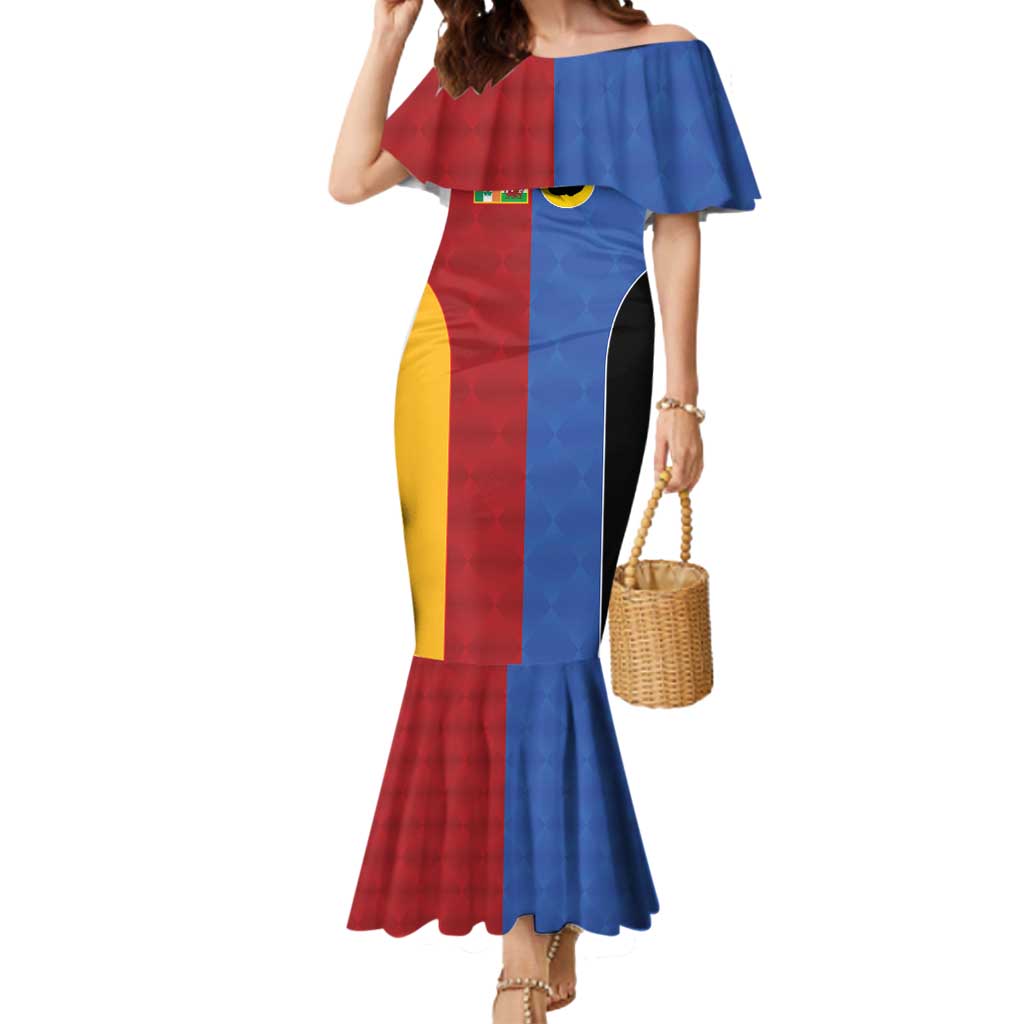 Custom British Lions Australia Western Force Mermaid Dress Sporty Style