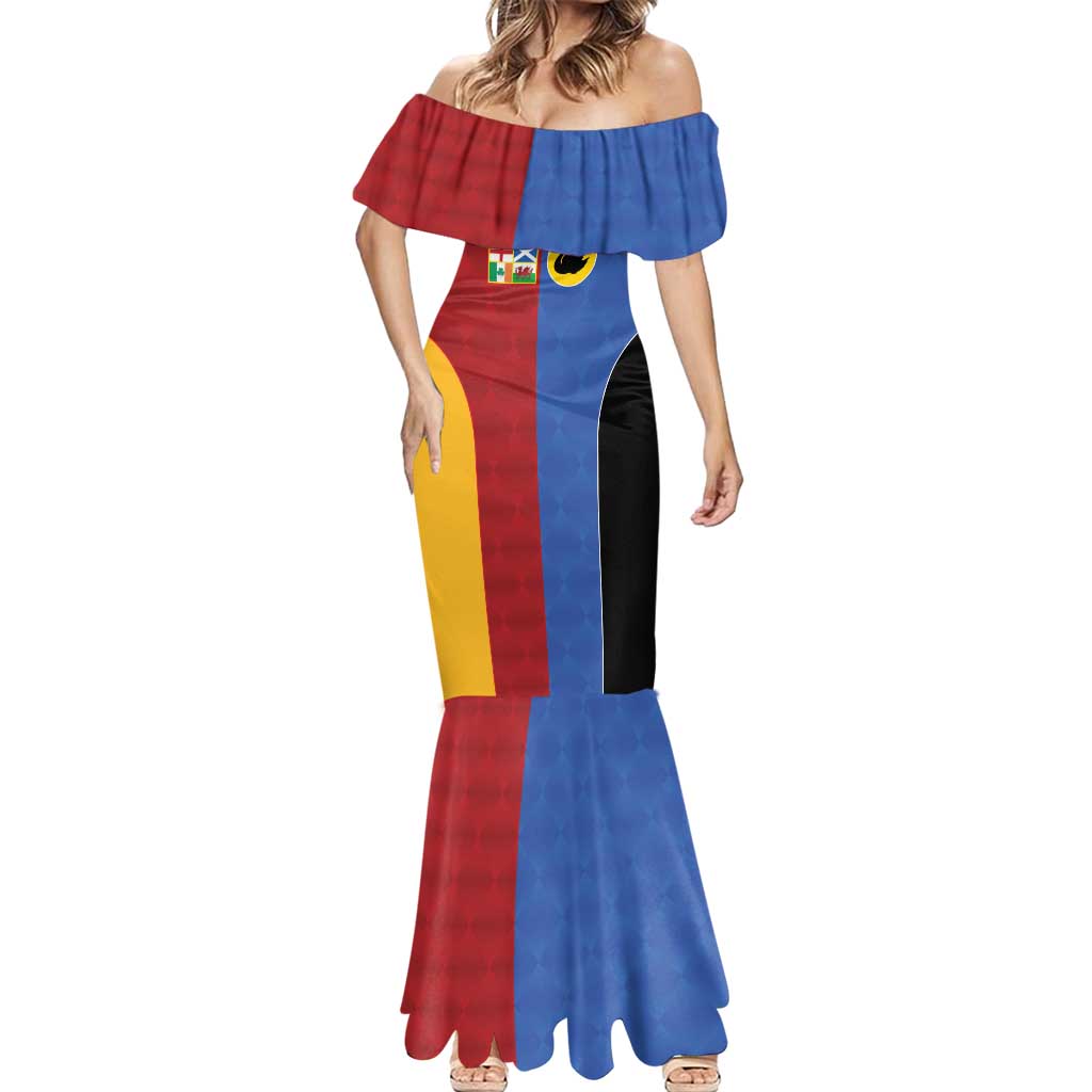 Custom British Lions Australia Western Force Mermaid Dress Sporty Style