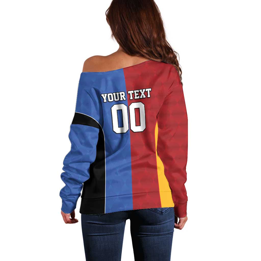 Custom British Lions Australia Western Force Off Shoulder Sweater Sporty Style