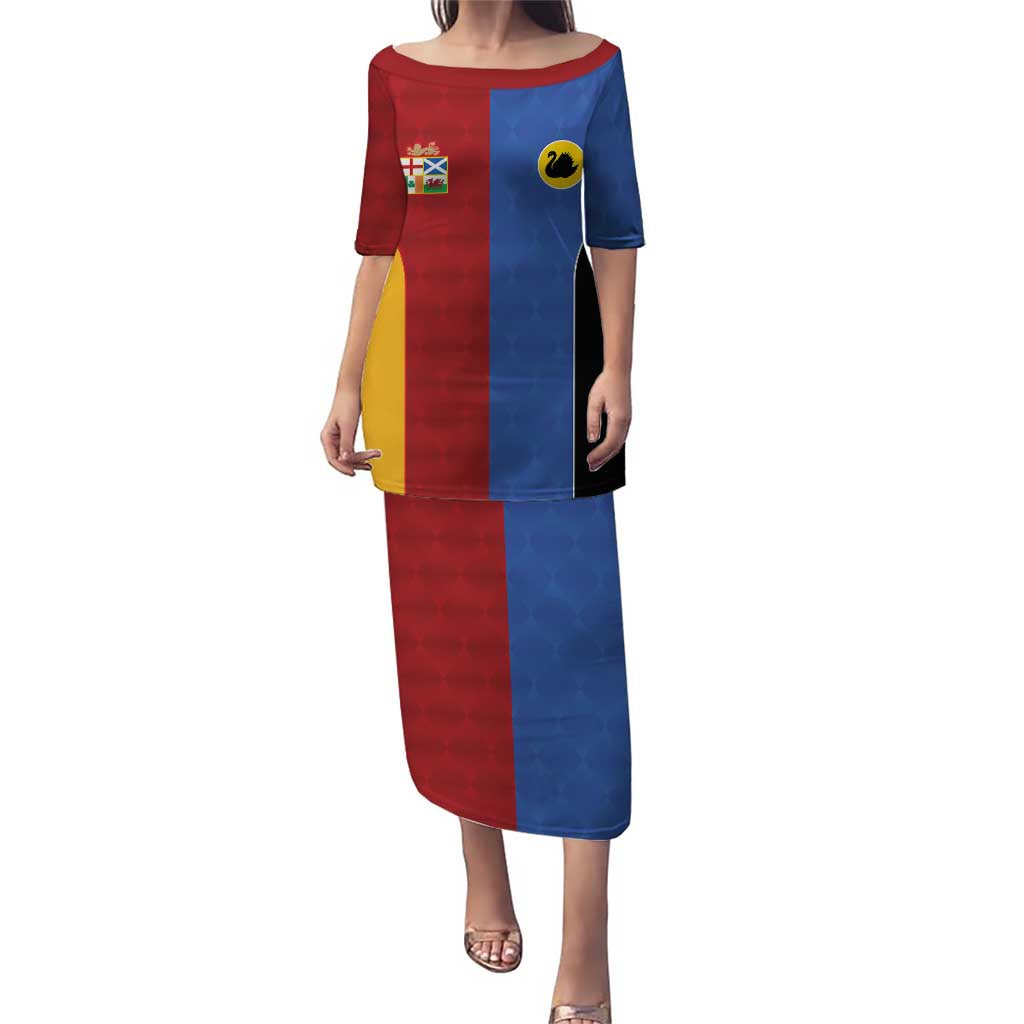 Custom British Lions Australia Western Force Puletasi Sporty Style