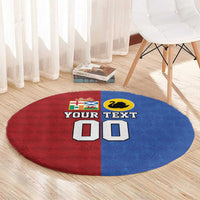 Custom British Lions Australia Western Force Round Carpet Sporty Style
