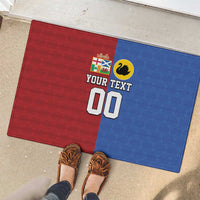 Custom British Lions Australia Western Force Rubber Doormat Sporty Style