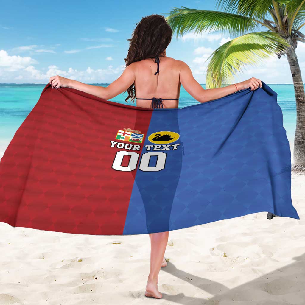 Custom British Lions Australia Western Force Sarong Sporty Style