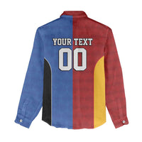 Custom British Lions Australia Western Force Women Casual Shirt Sporty Style