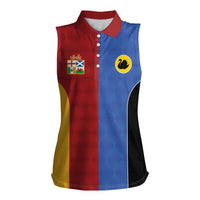 Custom British Lions Australia Western Force Women Sleeveless Polo Shirt Sporty Style
