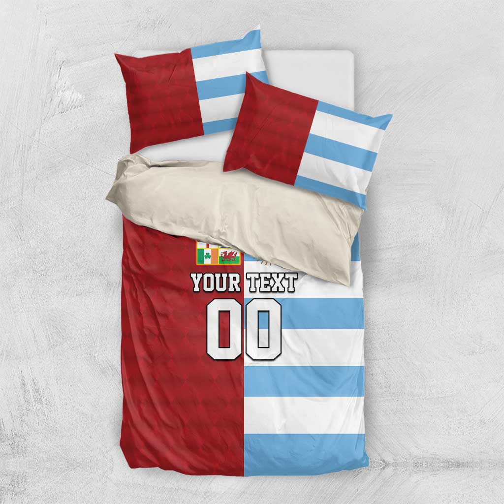Custom British Lions-Argentina Bedding Set Sporty Style
