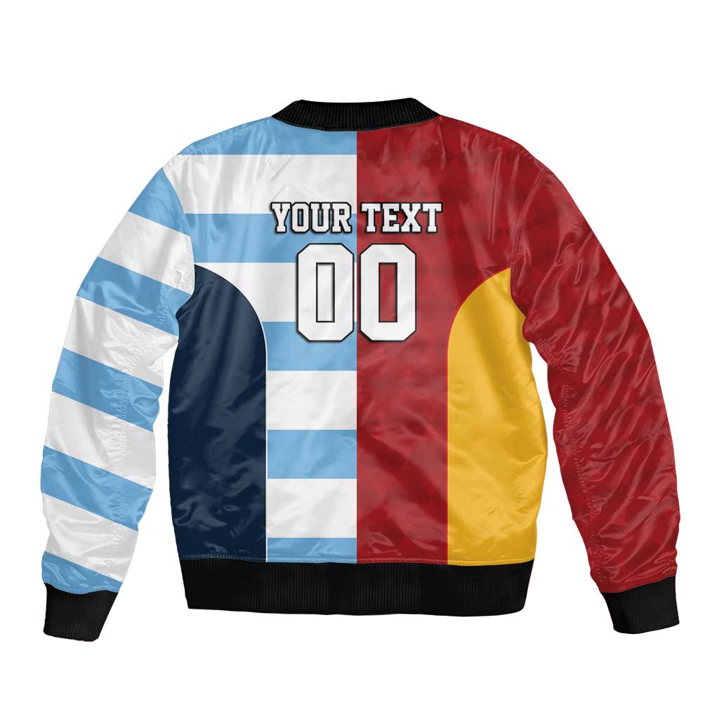 Custom British Lions-Argentina Bomber Jacket Sporty Style