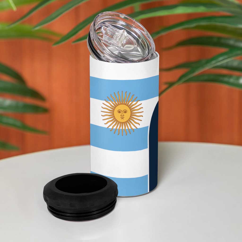 Custom British Lions-Argentina 4 in 1 Can Cooler Tumbler Sporty Style