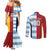 Custom British Lions-Argentina Couples Matching Mermaid Dress and Long Sleeve Button Shirt Sporty Style
