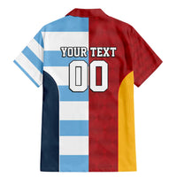 Custom British Lions-Argentina Family Matching Mermaid Dress and Hawaiian Shirt Sporty Style