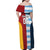 Custom British Lions-Argentina Family Matching Off Shoulder Maxi Dress and Hawaiian Shirt Sporty Style
