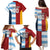 Custom British Lions-Argentina Family Matching Puletasi and Hawaiian Shirt Sporty Style