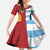 Custom British Lions-Argentina Family Matching Summer Maxi Dress and Hawaiian Shirt Sporty Style
