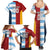 Custom British Lions-Argentina Family Matching Summer Maxi Dress and Hawaiian Shirt Sporty Style