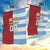 Custom British Lions-Argentina Garden Flag Sporty Style