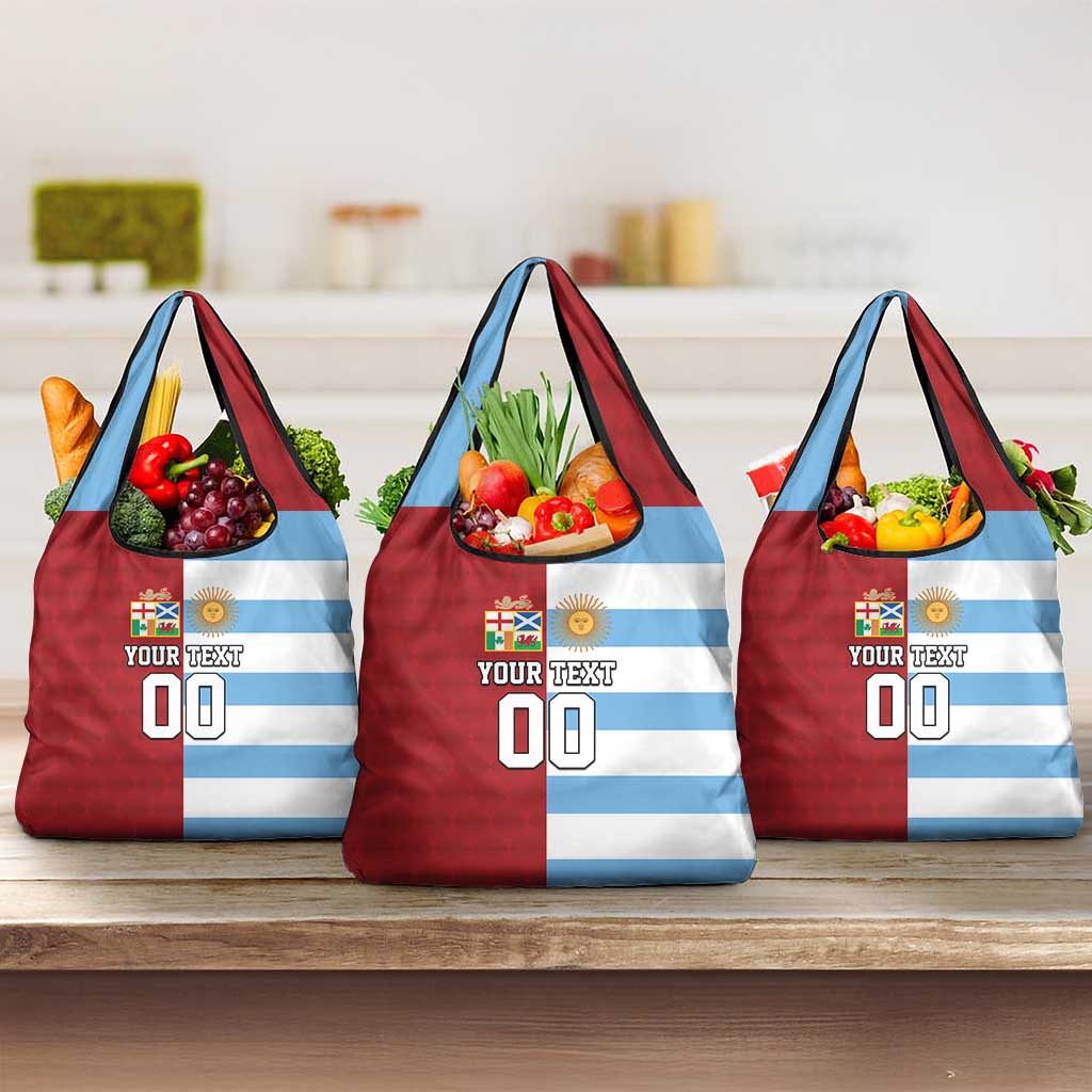 Custom British Lions-Argentina Grocery Bag Sporty Style