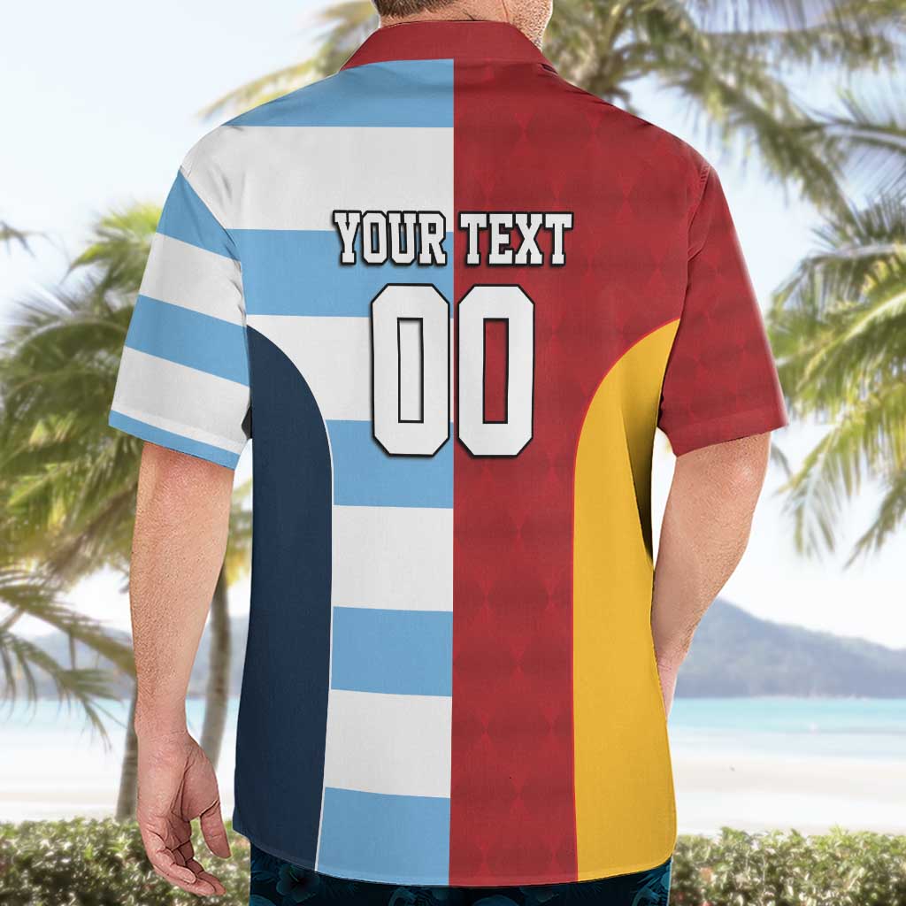 Custom British Lions-Argentina Hawaiian Shirt Sporty Style