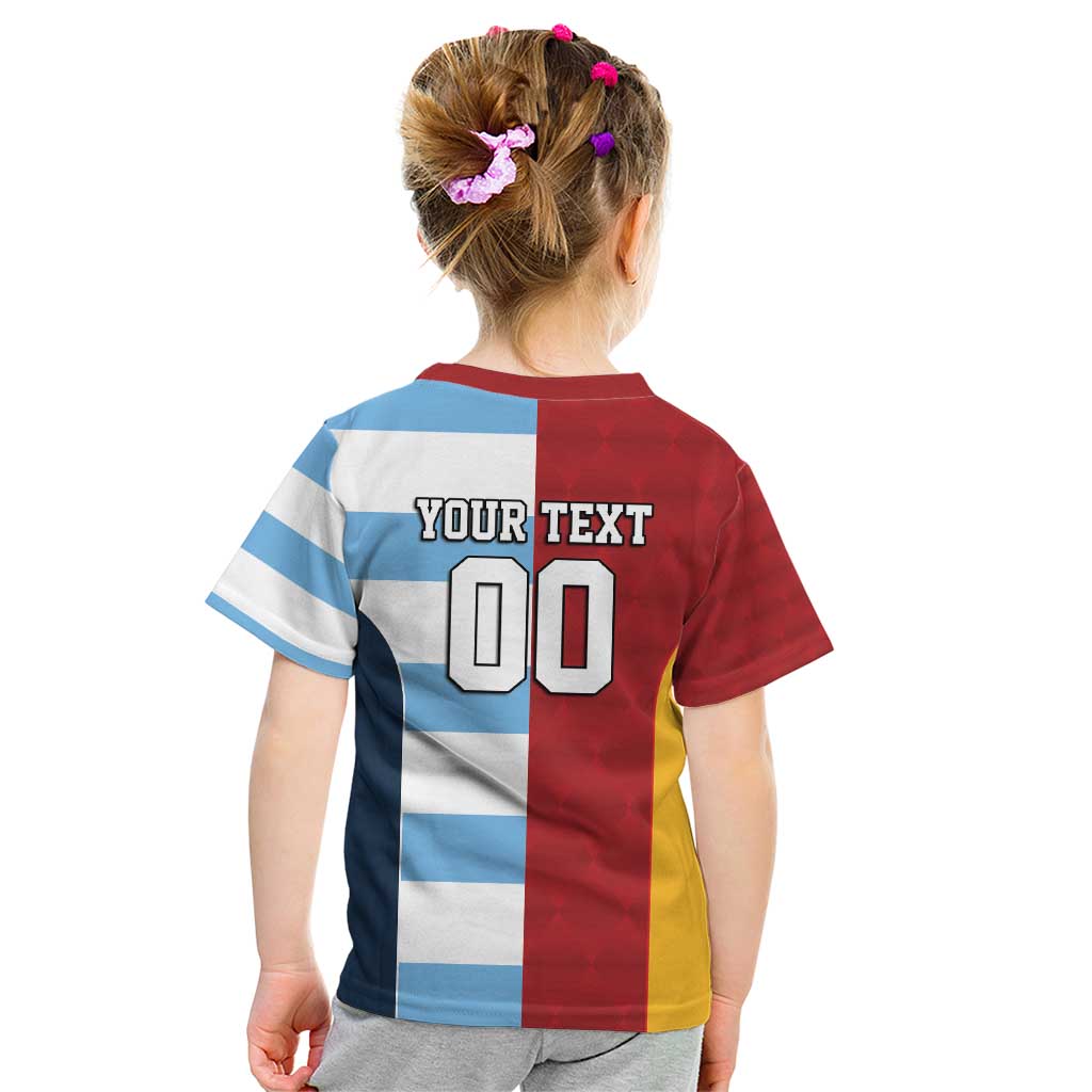 Custom British Lions-Argentina Kid T Shirt Sporty Style