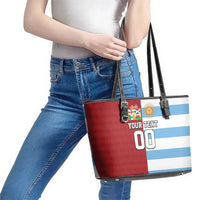 Custom British Lions-Argentina Leather Tote Bag Sporty Style