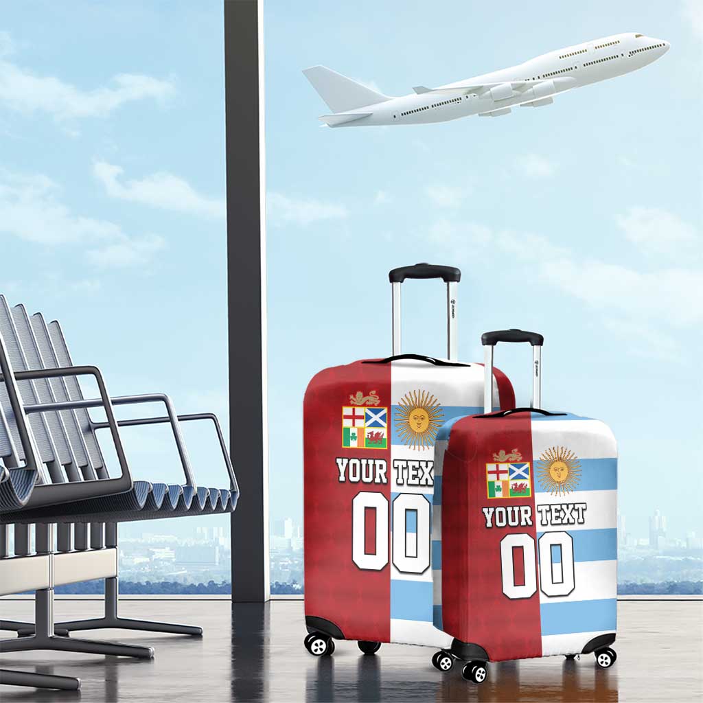 Custom British Lions-Argentina Luggage Cover Sporty Style