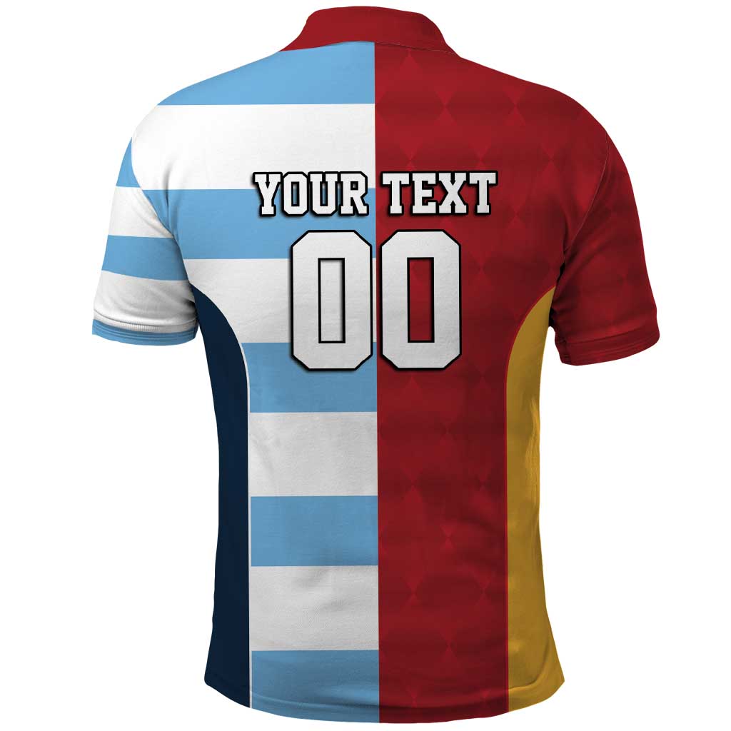 Custom British Lions-Argentina Polo Shirt Sporty Style
