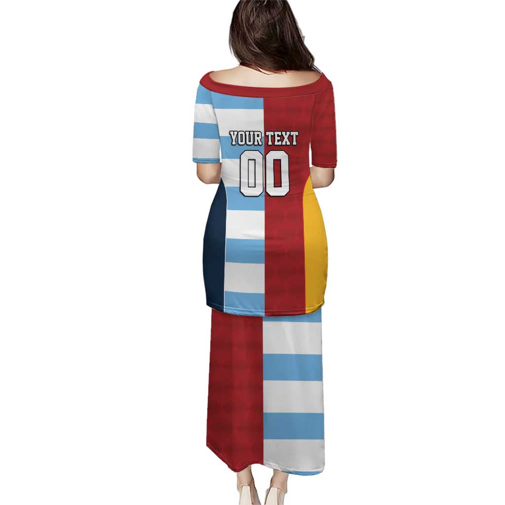 Custom British Lions-Argentina Puletasi Sporty Style