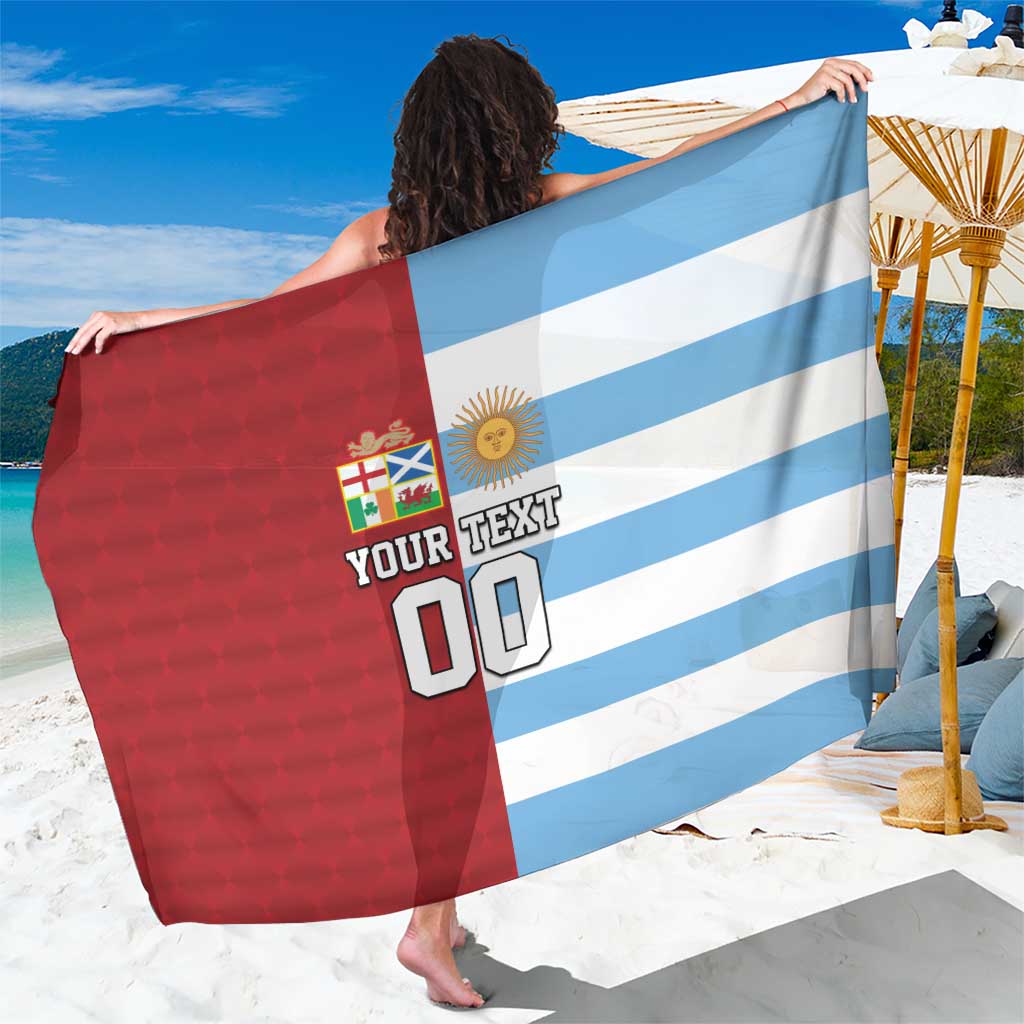 Custom British Lions-Argentina Sarong Sporty Style