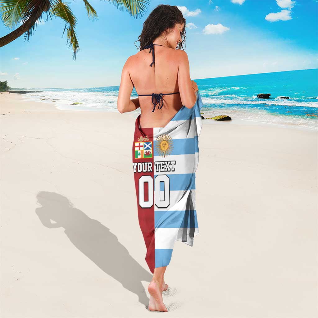 Custom British Lions-Argentina Sarong Sporty Style