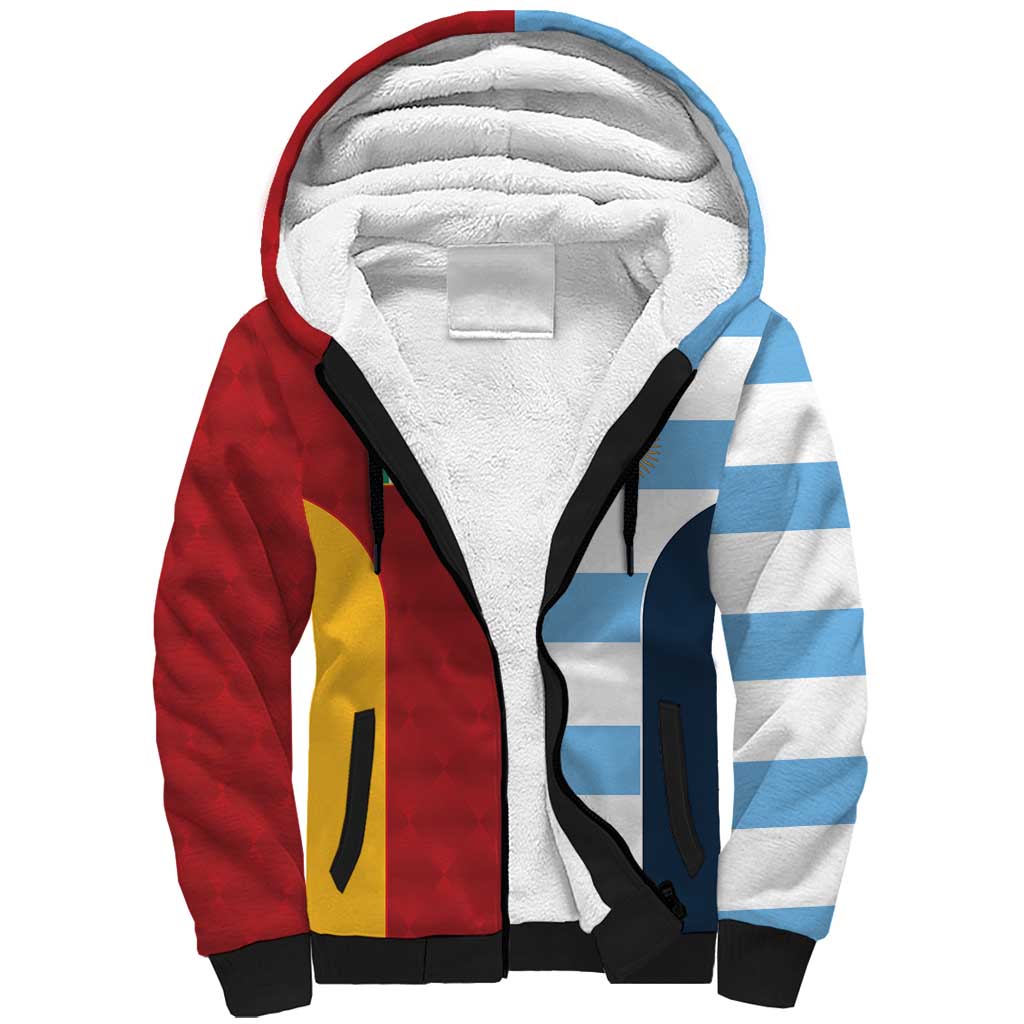 Custom British Lions-Argentina Sherpa Hoodie Sporty Style