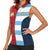 Custom British Lions-Argentina Women Sleeveless Polo Shirt Sporty Style