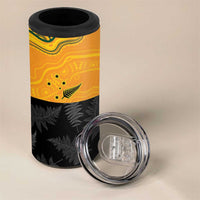 Custom British Lions-AUNZ 4 in 1 Can Cooler Tumbler Australia-New Zealand Indigenous Motif