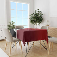 Custom British Lions New Zealand Tablecloth Half Black Fern