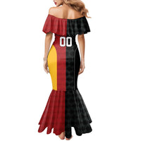 Custom British Lions New Zealand Mermaid Dress Sporty Style