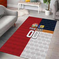 Custom British Lions Australia ACT Area Rug Sporty Style