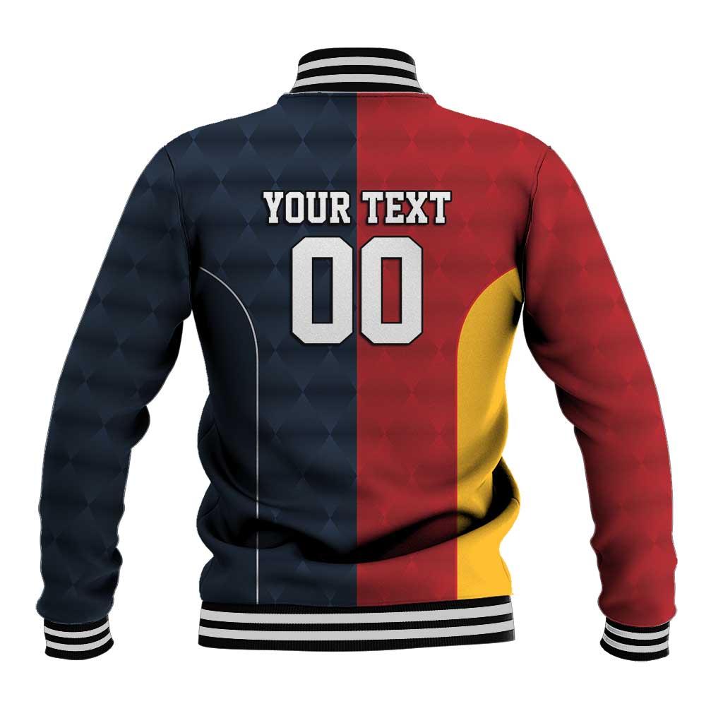 Custom British Lions Australia ACT Baseball Jacket Sporty Style