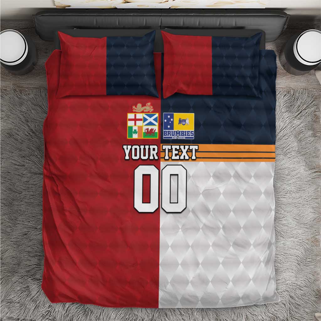 Custom British Lions Australia ACT Bedding Set Sporty Style