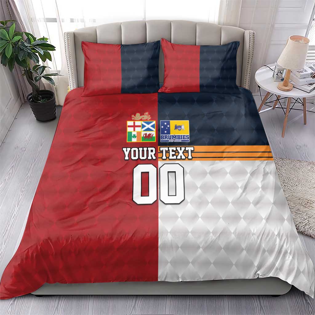Custom British Lions Australia ACT Bedding Set Sporty Style