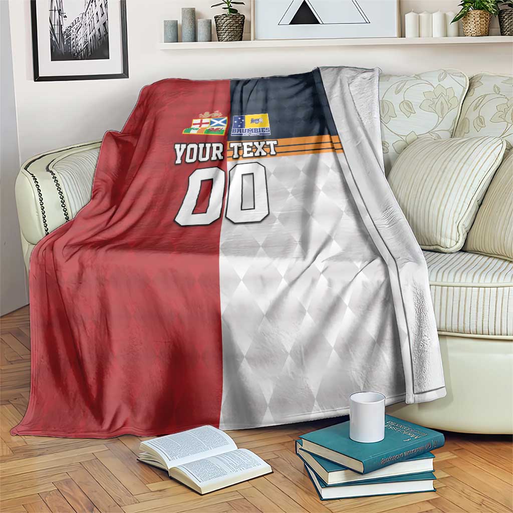Custom British Lions Australia ACT Blanket Sporty Style