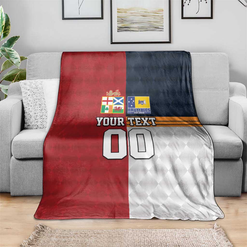 Custom British Lions Australia ACT Blanket Sporty Style
