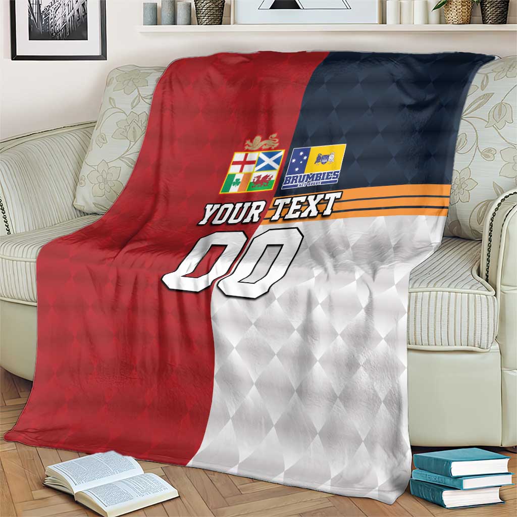 Custom British Lions Australia ACT Blanket Sporty Style