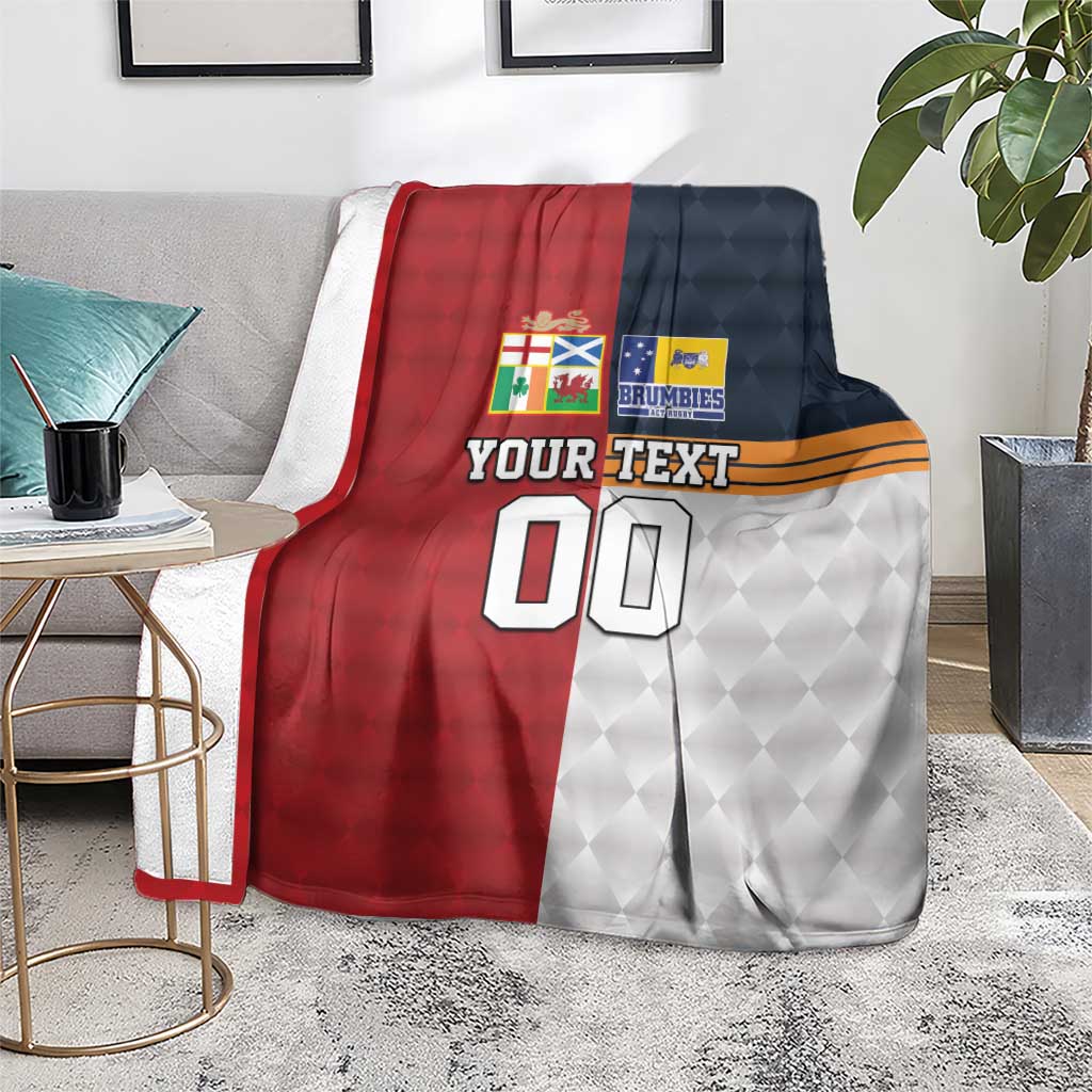 Custom British Lions Australia ACT Blanket Sporty Style