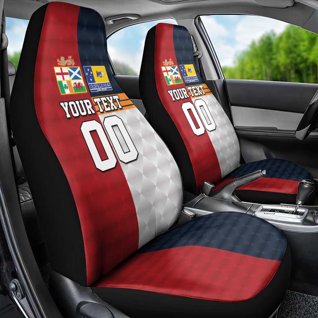 Custom British Lions Australia ACT Car Seat Cover Sporty Style