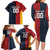 Custom British Lions Australia ACT Family Matching Long Sleeve Bodycon Dress and Hawaiian Shirt Sporty Style