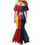 Custom British Lions Australia ACT Family Matching Mermaid Dress and Hawaiian Shirt Sporty Style