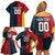 Custom British Lions Australia ACT Family Matching Off Shoulder Short Dress and Hawaiian Shirt Sporty Style