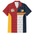 Custom British Lions Australia ACT Family Matching Off Shoulder Short Dress and Hawaiian Shirt Sporty Style